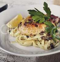 Chicken Fillet With Pasta