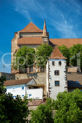 Stephansmünster und Hagenbachturm in Breisach