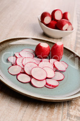 Delicious radishes