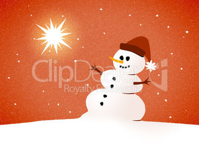 snowman card