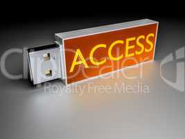 Access usb drive