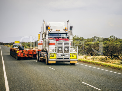 oversize load ahead