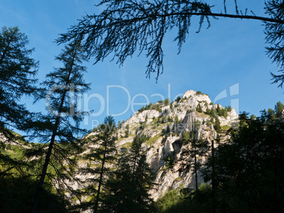 Hiking in the mountains, Austria