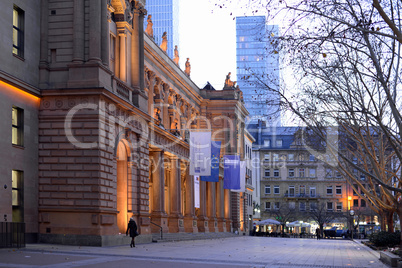 Boerse in Frankfurt