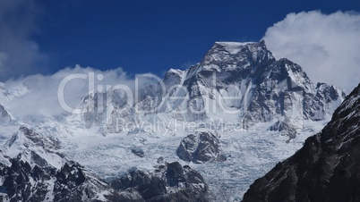 Hungchhi, high mountain in the Everest Region