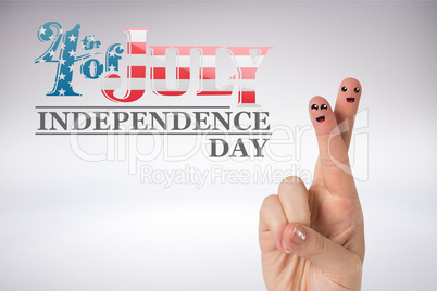 Composite image of independence day graphic Composite image of independence day graphic