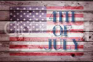 Composite image of independence day graphic