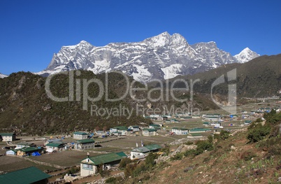 Khumjung, Sherpa village in the Everest National Park