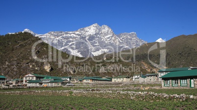 Kongde Ri, view from Khumjung