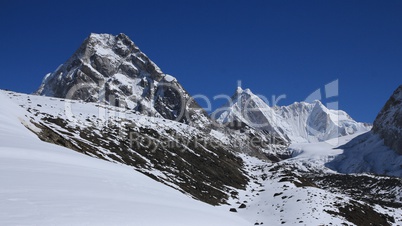 Majestic mountains in the Everest Region