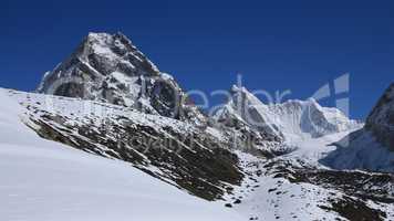 Majestic mountains in the Everest Region