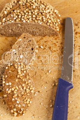 Selection of freshly baked gourmet rolls