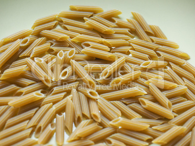 Penne pasta background