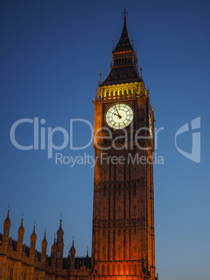 Big Ben in London