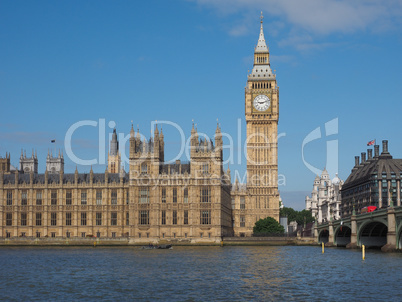 Houses of Parliament in London