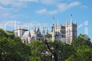 Westminster Abbey in London