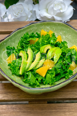 fresh avocado salad