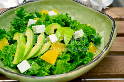 fresh avocado salad