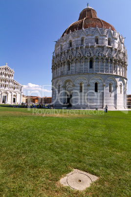 Piazza dei Miracoli, Baptisterium, Pisa