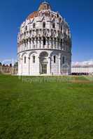 Piazza dei Miracoli, Baptisterium, Pisa