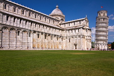 Piazza dei Miracoli, Santa Maria Assunta, Schiefer Turm von Pisa