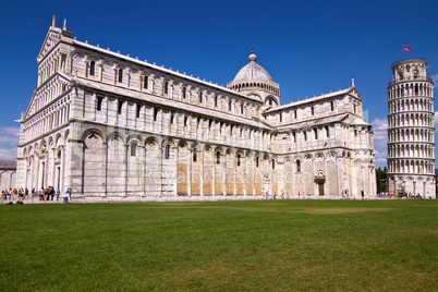 Piazza dei Miracoli, Dom Santa Maria Assunta, Schiefer Turm von Pisa