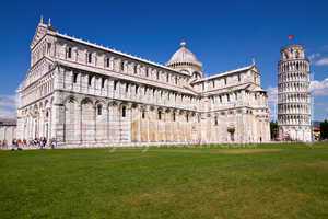 Piazza dei Miracoli, Dom Santa Maria Assunta, Schiefer Turm von Pisa