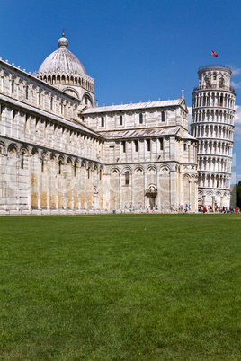 Piazza dei Miracoli, Dom Santa Maria Assunta, Schiefer Turm von Pisa