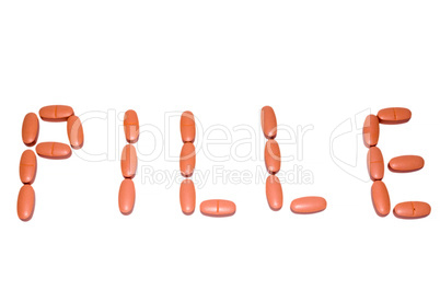 Tabletten, Wort Pille
