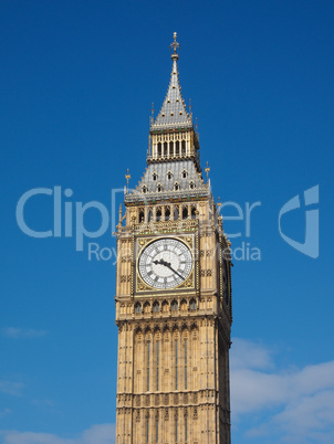 Big Ben in London