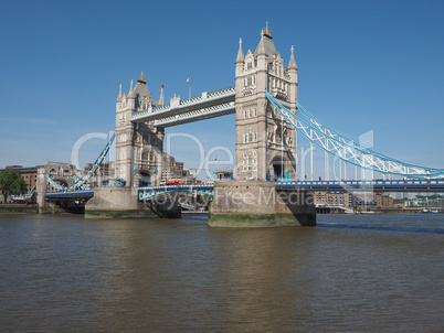 Tower Bridge in London