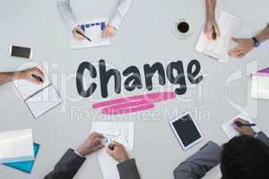 Change against business meeting