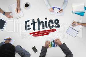 Ethics against business meeting