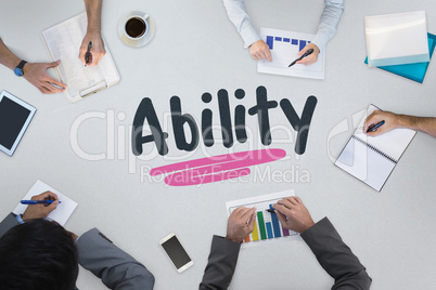 Ability against business meeting