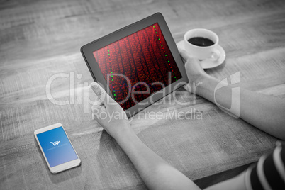 Composite image of payment successful screen