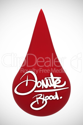 Composite image of blood donation