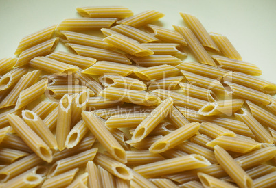 Penne pasta background