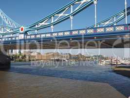 Tower Bridge in London