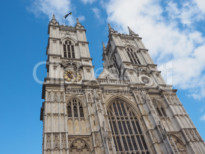 Westminster Abbey in London