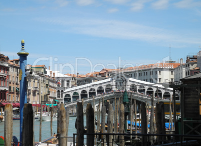 Rialto-Brücke in Venedig