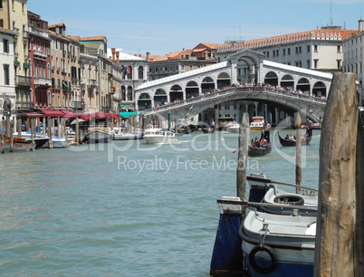 Rialto-Brücke in Venedig