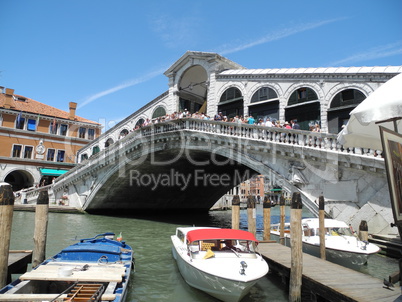 Rialto-Brücke in Venedig