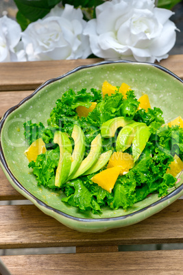 fresh avocado salad