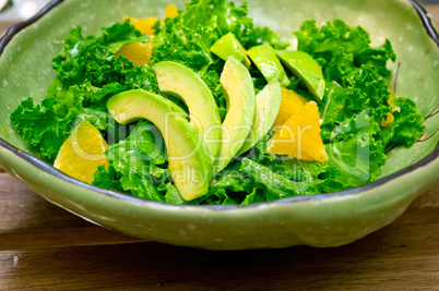 fresh avocado salad