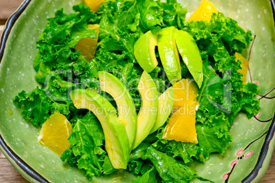 fresh avocado salad