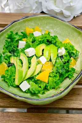 fresh avocado salad