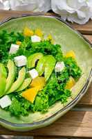 fresh avocado salad