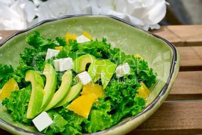 fresh avocado salad