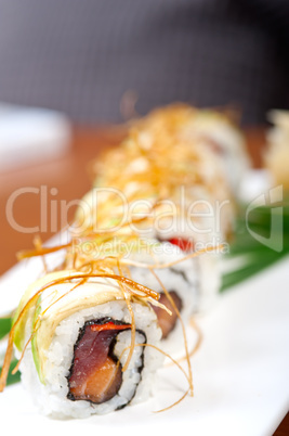 fresh sushi choice combination assortment selection