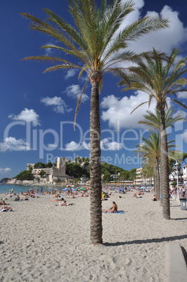 Palmirastrand in Peguera, Mallorca